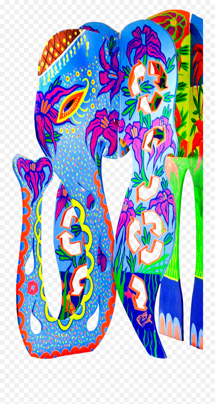 The Recycling Elephant Animodule - Trippy Png,Elephant Head Png