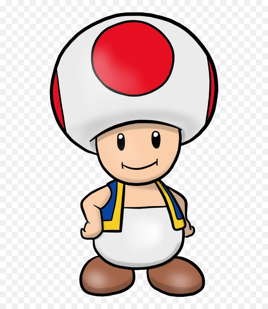 Mario Game Free Clipart Png - Clipart World Drawing Toad From Mario,Toad Tr...