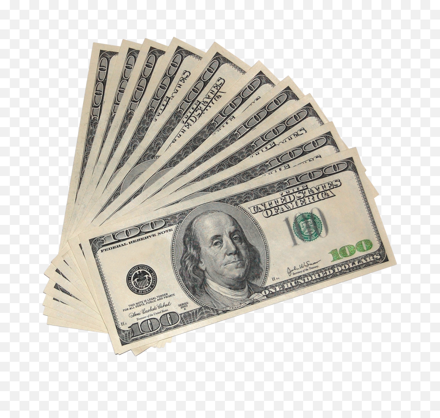 Money Us Dollars Png Transparent Image - 100 Dollar Bill Transparent Background,Dollars Png