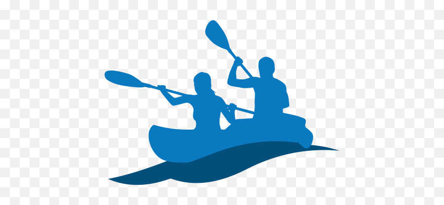 Kayaking Tandem Kayak Transparent U0026 Png Clipart Free - Canoe Kayak Logo,Kayaking Png