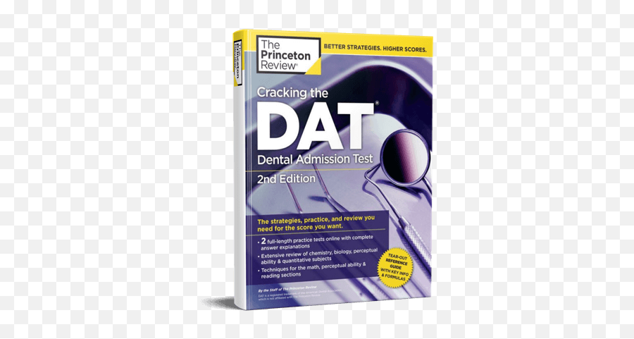 Dat Test Prep The Princeton Review - Dental Admission Test Prep Books Png,Dat Icon