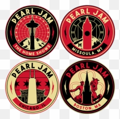 Pearl Jam Ames Bros Poster Safeco Field - Pearl Jam Home Shows 2018 Png,Pearl Jam Logo