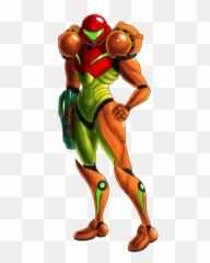 Download Hd Samus Aran Render By Green - Transparent Png