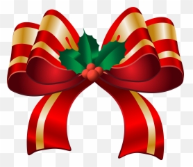 Christmas Bow Clipart Png