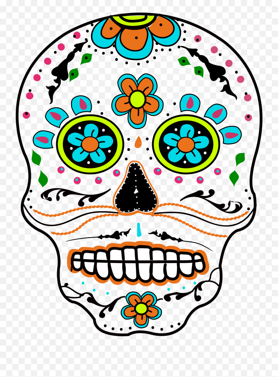 Day Of The Dead - Clip Art Png,Day Of The Dead Png