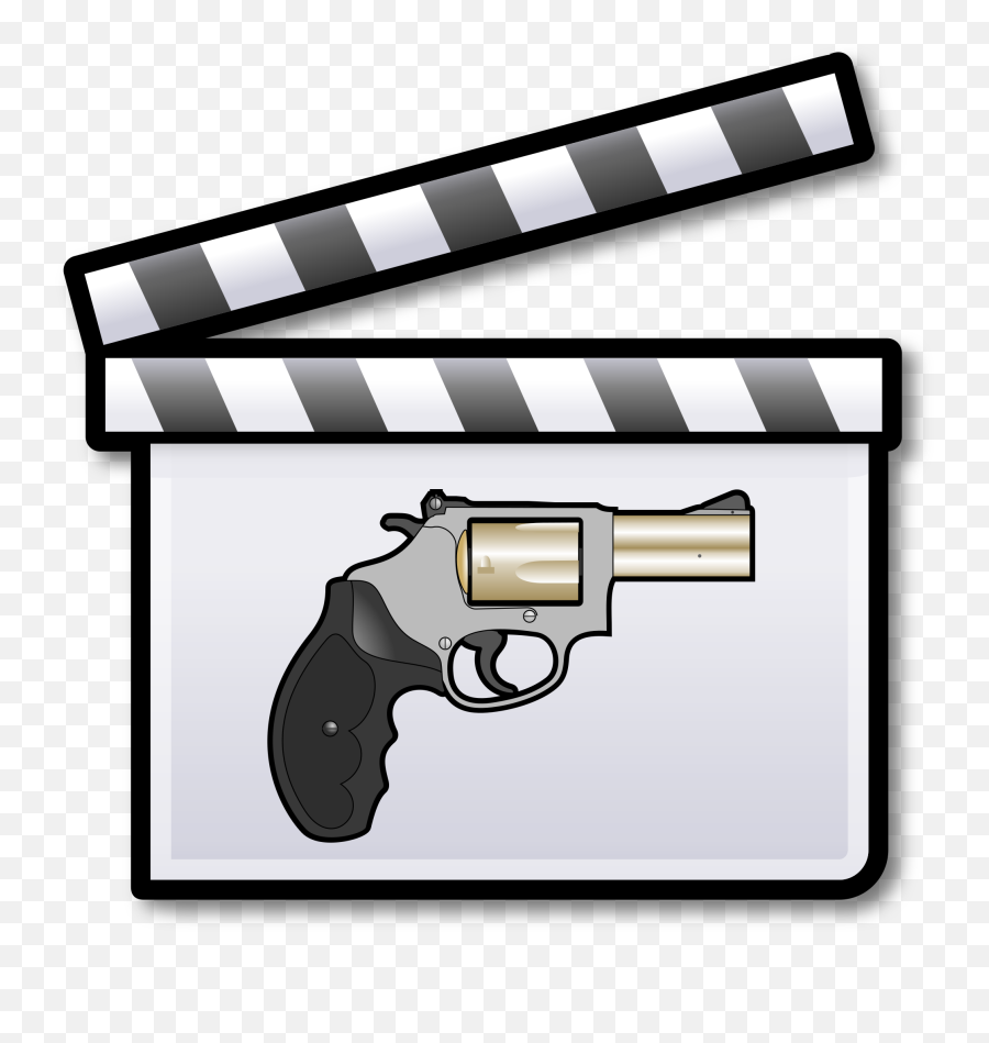 Filecrime Film Clapperboardsvg - Wikipedia Movie Music Png,Six Gun Killer Player Icon