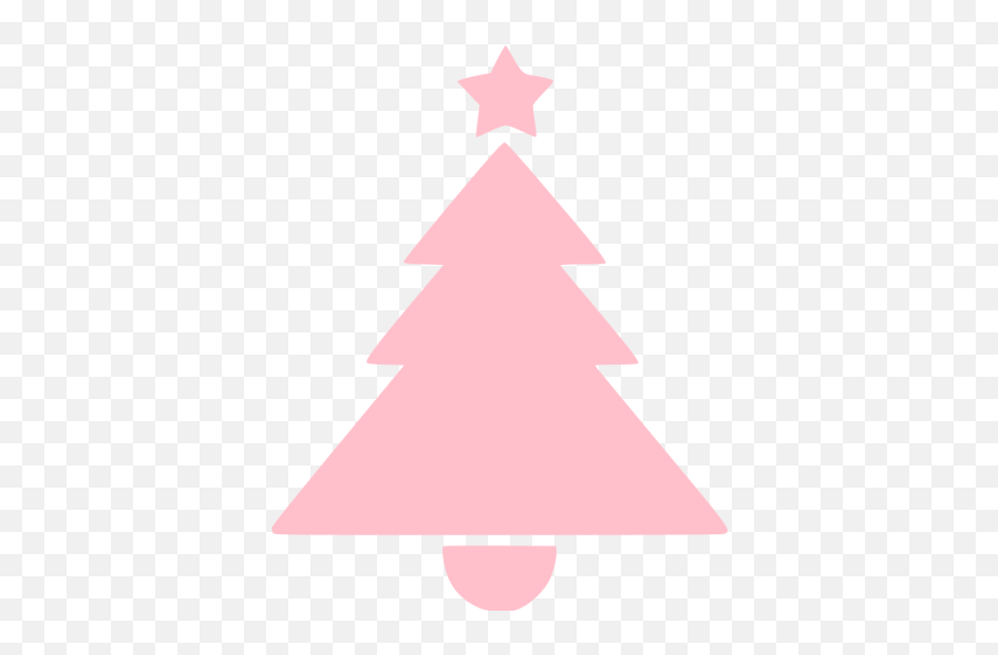 Pink Christmas 41 Icon - Free Pink Christmas Icons White Christmas Tree Png Icon,Christmas Decoration Icon