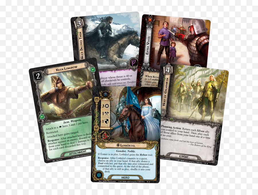 The City Of Ulfast - Fantasy Flight Games Lotr Lcg City Ulfast Png,Longbow Icon