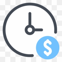 Time Icon In Pastel Style - And Material Icon png