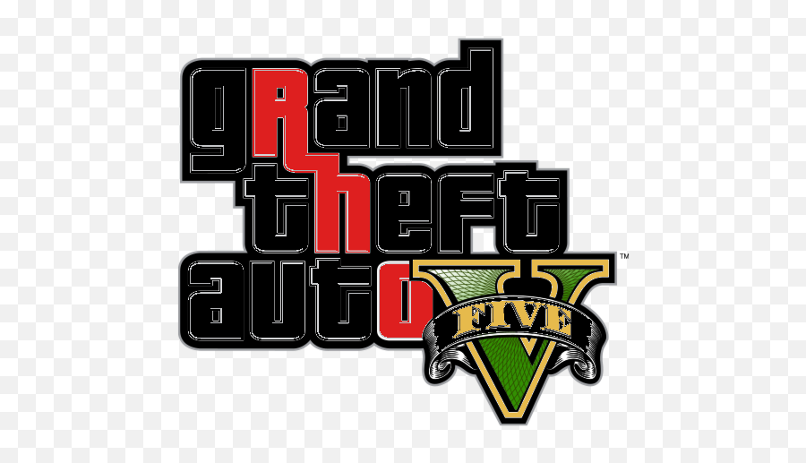 Gta V Logos For Loading Screens - Gta5modscom Grand Theft Auto V Png,V Logos