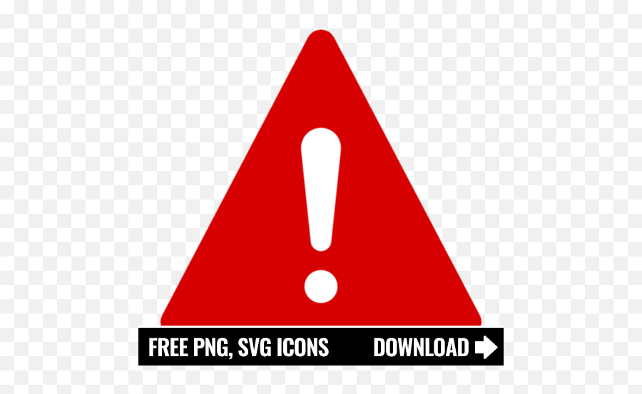 Free Warning Sign Icon Symbol Png Svg Download - Ponce De Leon Inlet Light,Stop Sign Icon