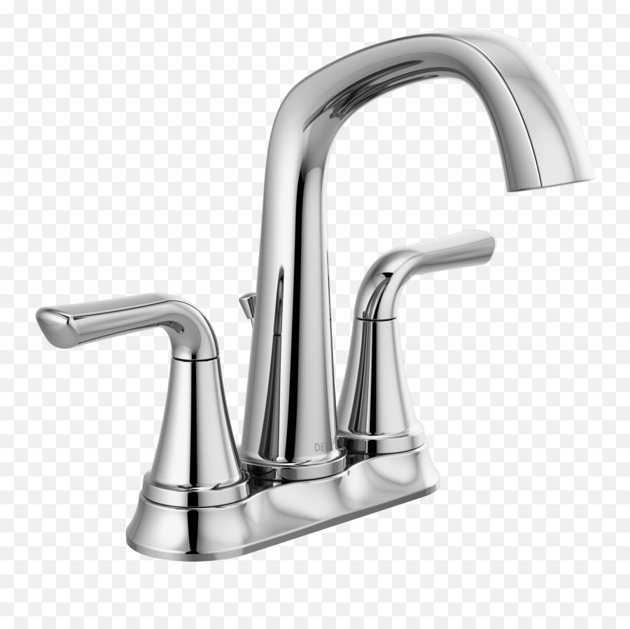 Two Handle Centerset Bathroom Faucet In Chrome 25890lf - Water Tap Png,Moen Icon Towel Bar