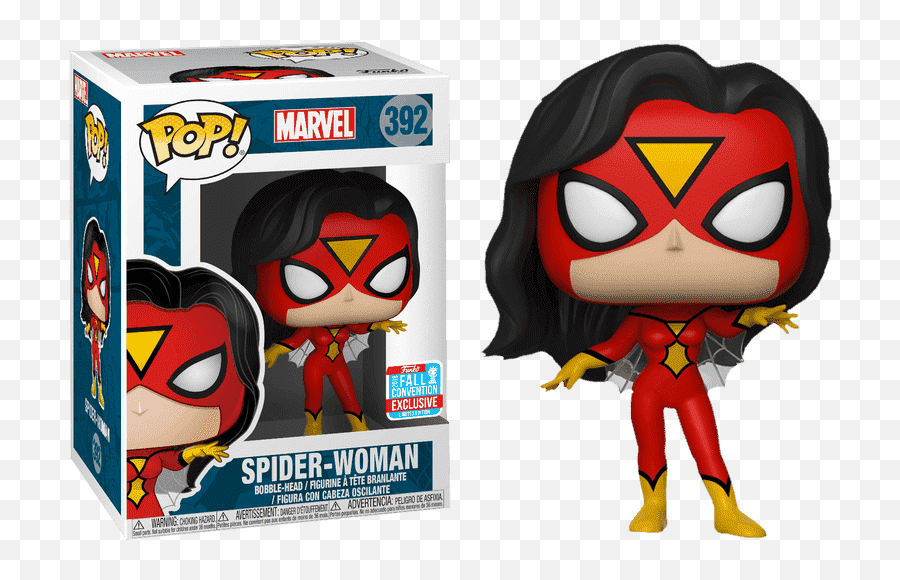 Nycc 2018 Spider - Funko Pop Spider Woman Png,Bucky Barnes Png