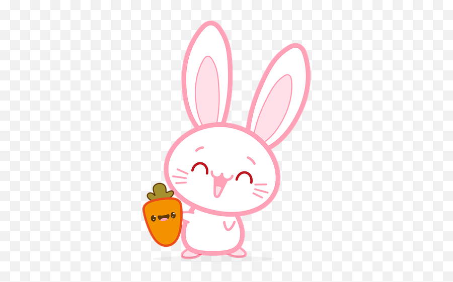 20 Free Kawaii Bunnies U0026 Images Png Easter Bunny Email Icon