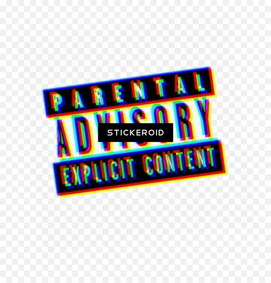 Explicit Sticker Png Picture - Label,Parental Advisory Logo Png