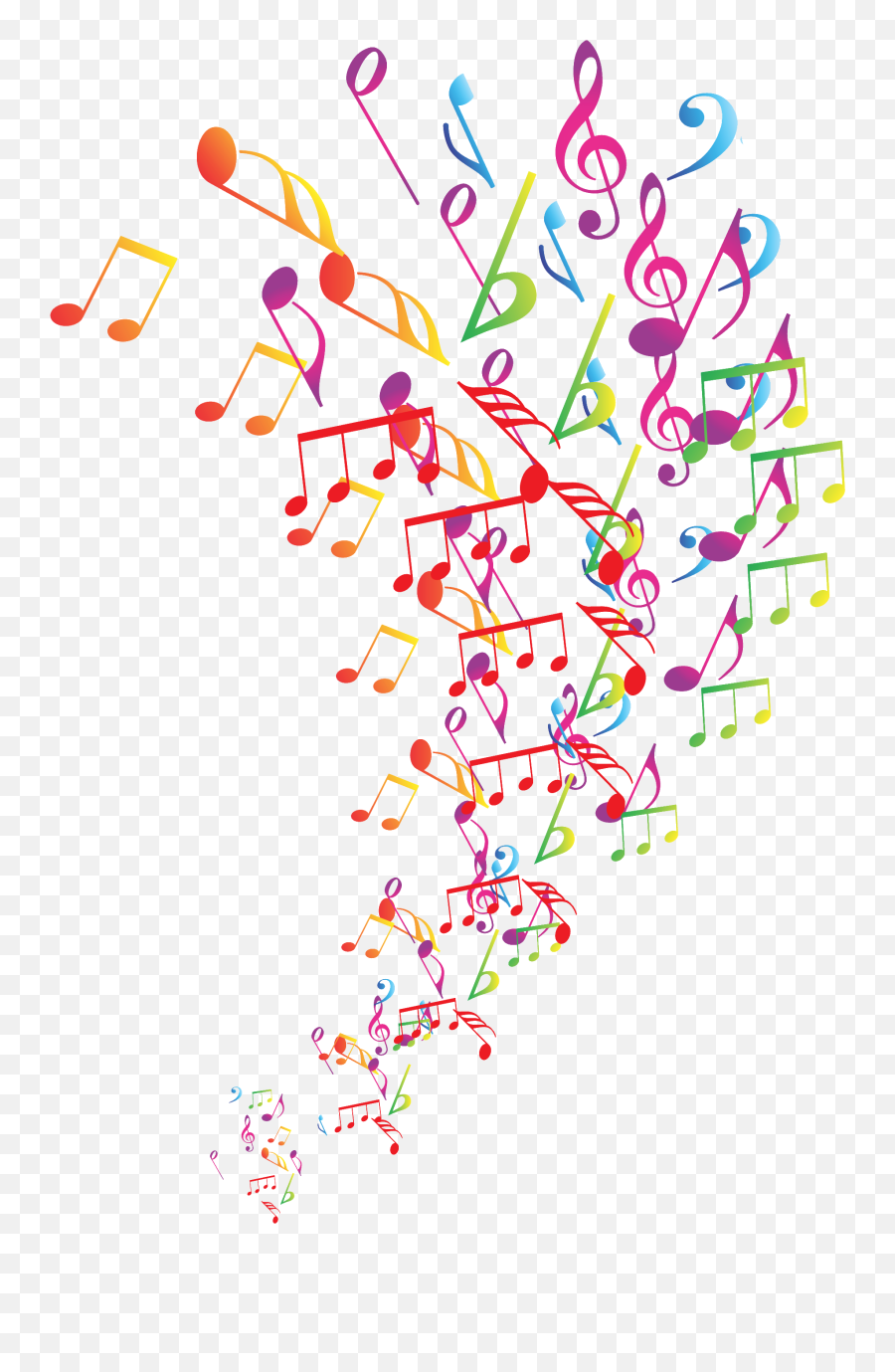 Download Hd Colorful Music Symbols Png - Kingtoys Colorful Music Symbols Png,Music Symbols Png
