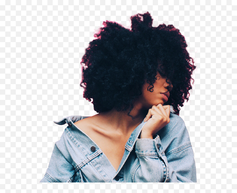 Download Hd Afro Girl Png - Afro,Black Girl Png