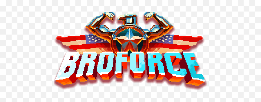 Action Hero Figures - Broforce Logo Png,Broforce Logo
