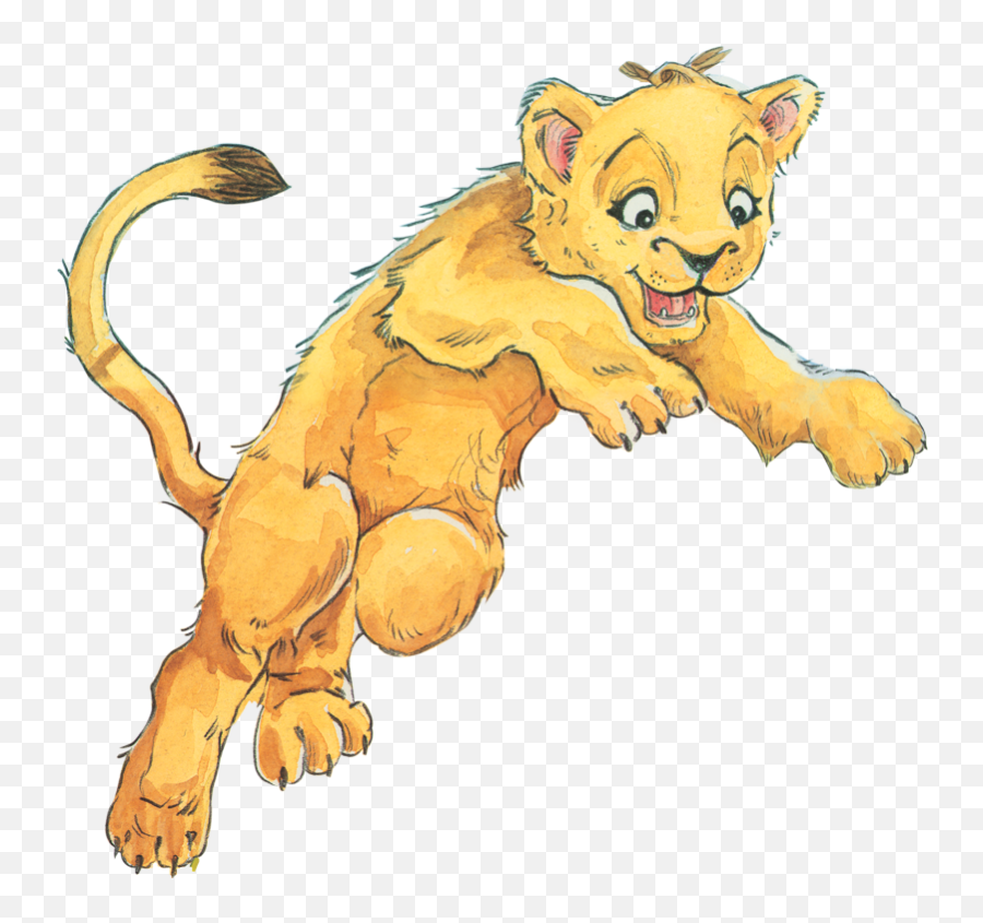 Lizzy The Lioness - Cartoon Png,Lioness Png - free transparent png images -  