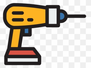 Drill Construction Technology Tools - Transparent Construction Tools Clipart Png,Drill Png