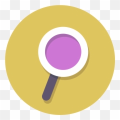 Transparent Background Magnifying Glass - Pretty Clipart png