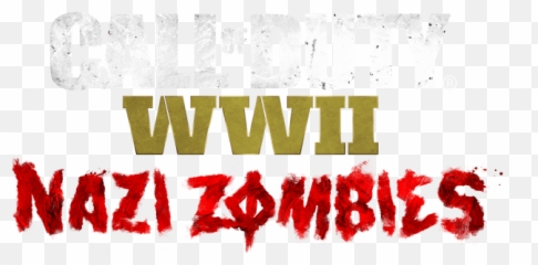 Nazi Zombies - Cod Ww2 Logo png