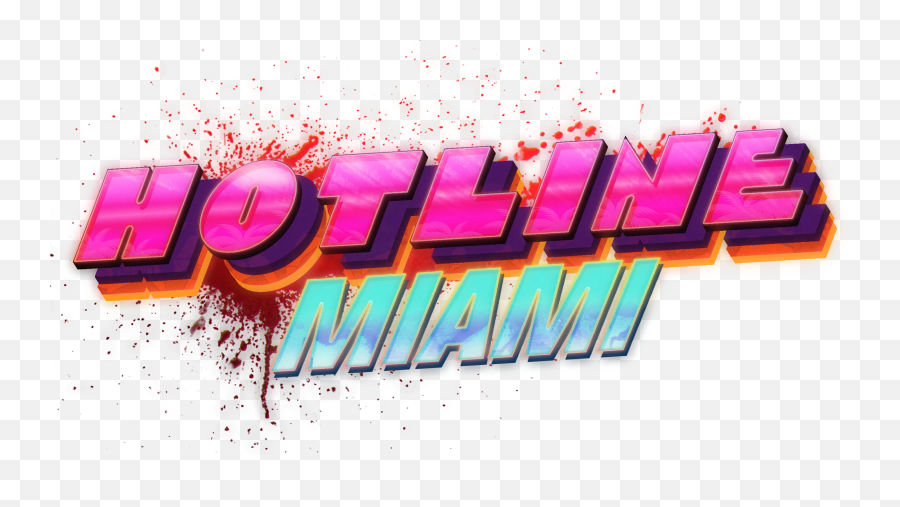 Hotline Miami Hd - Hotline Miami Logo Png,Miami Png