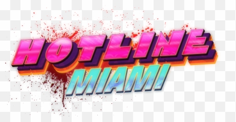 Hotline Miami Hd - Hotline Miami Logo Png,Miami Png