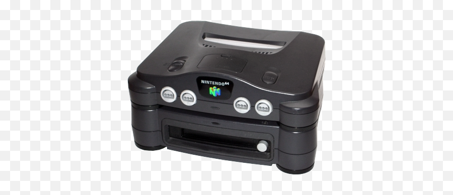 64dd With Nintendo64 - Nintendo 64 Disk Drive Png,Nintendo 64 Png
