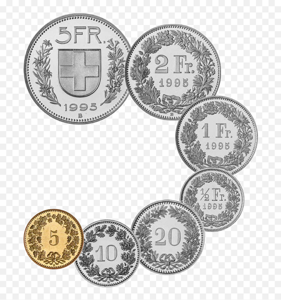Filechf Coinspng - Wikimedia Commons Swiss Franc Coins,Coins Png