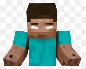 Portrait Of Herobrine From Minecraft The Movie - Wood Png,Herobrine Png