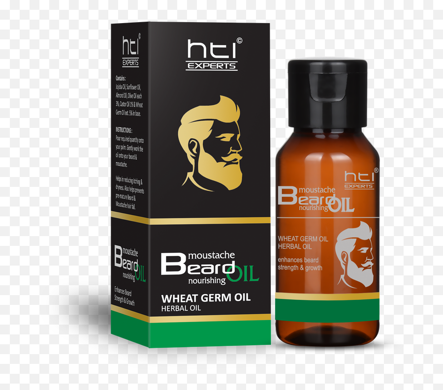 Moustache And Beard Oil - Wheat Germ Oil Extracts Beard Oil Png,Moustache Transparent