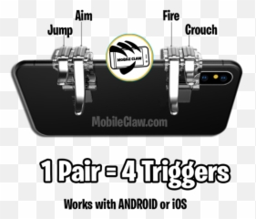 Mobile Claw Triggers - Cod Controller png