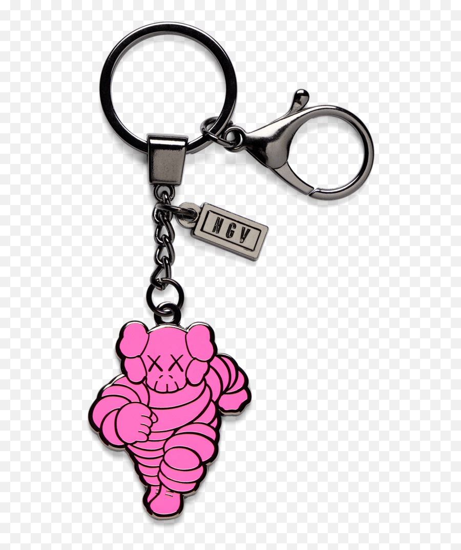 Download Kaws Ngv Keychain Hd Png - Kaws Michelin Man,Keychain Png