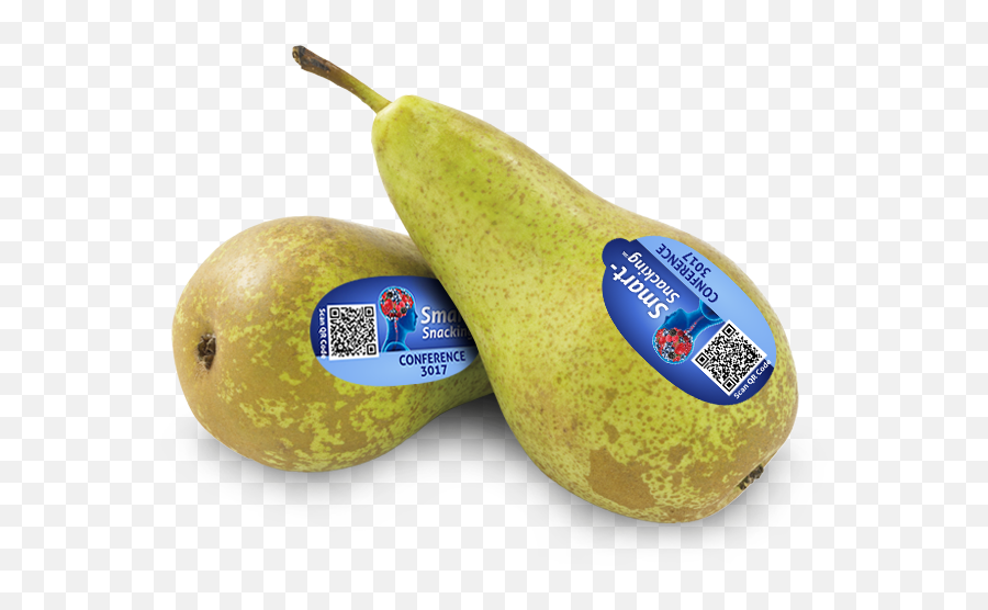 Unique Qr - Code For Every Pear Conferencepears Fruta Con Codigo Png,Pears Png