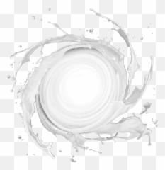 Plain Milk - Liquid Splash Full Size PNG Download SeekPNG Swirl