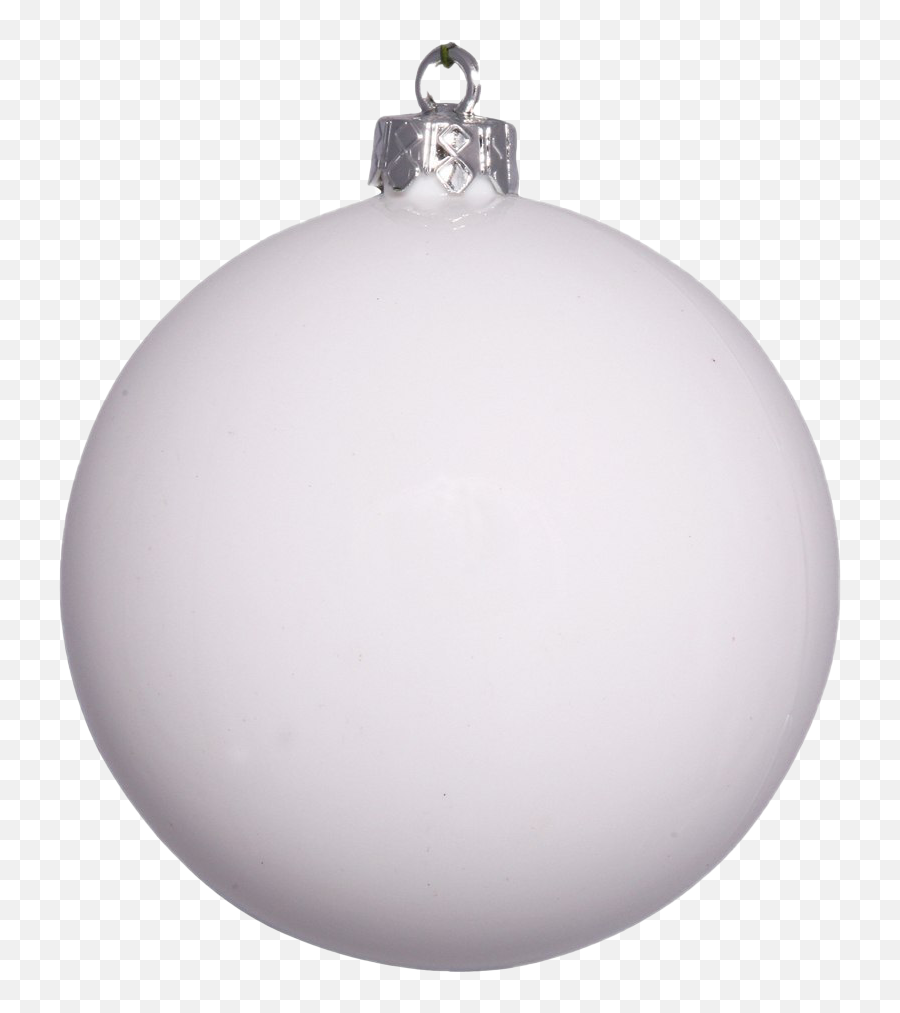 White Christmas Ball Png Photos - Sphere,Christmas Ball Png