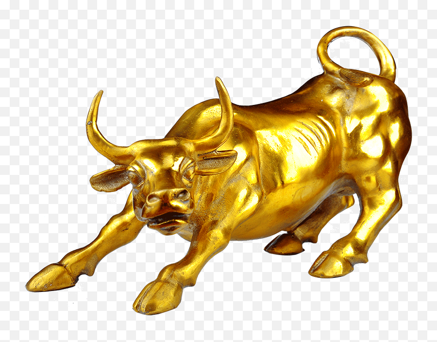 Download Trumpet Wall Street Bull - Wall Street Bull Png,Bull Png