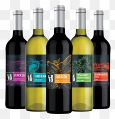 Wine Bottle Png Images - Ice Label Design