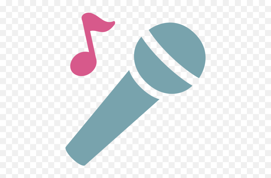 Microphone Emoji - Emoticone Micro Png,Microphone Emoji Png