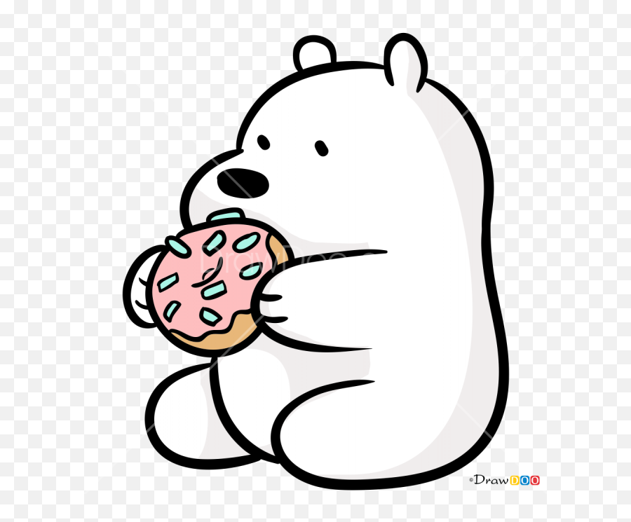 Draw Chibi Ice Bear We Bare Bears - Draw We Bare Bears Png,Ice Bear Png