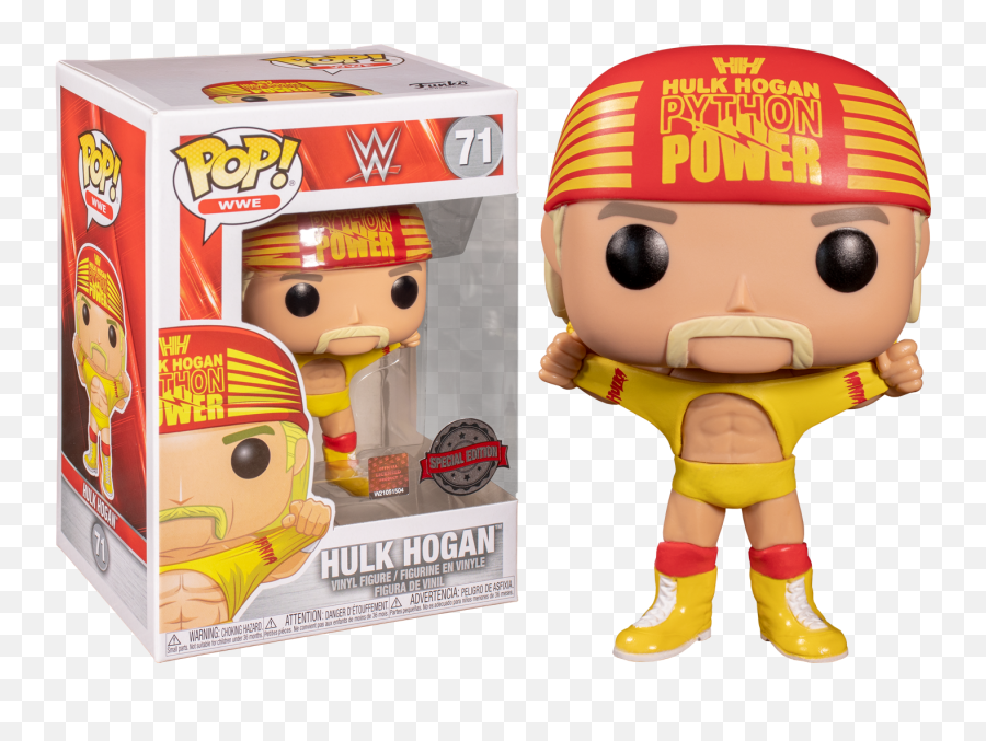 Funko Wwe - Funko Hulk Hogan Png,Hulk Hogan Png