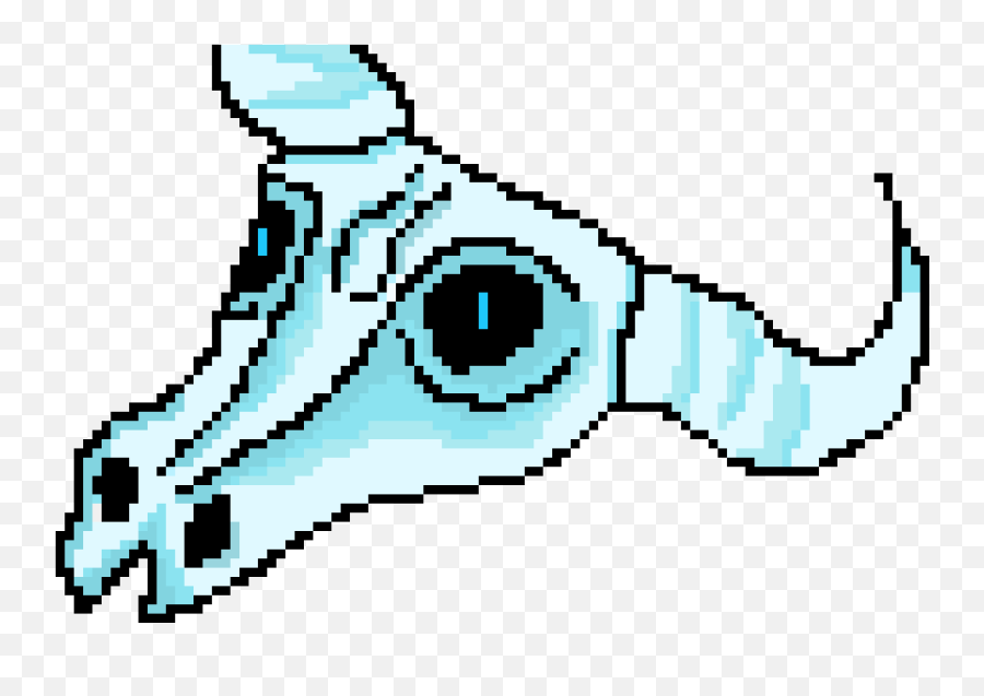 Cow Skull - Desert Skull Pixel Art Png,Cow Skull Png