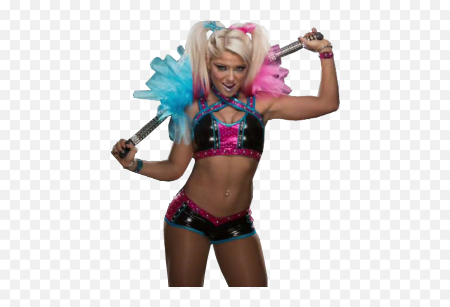 20 Sep - Alexa Bliss Autograph Wwe 11x14 Picture Signed Harley Quinn Hd Png,Alexa Bliss Png