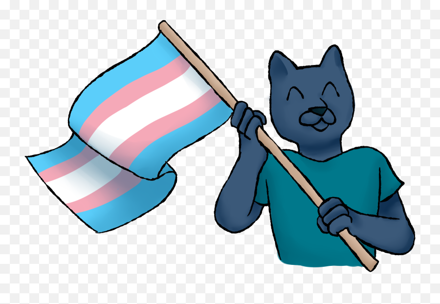 Clubs - Fictional Character Png,Trans Flag Png