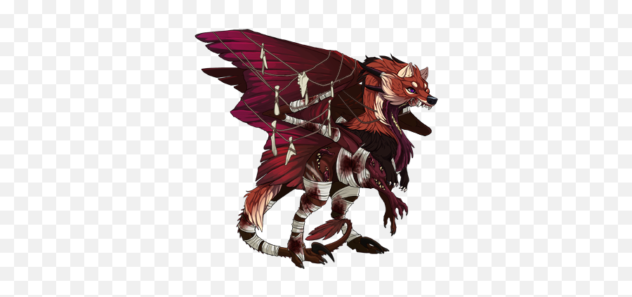 I Want To See Creepy Dragons Dragon Share Flight Rising - Dragon Facing To The Right Png,Creepy Png