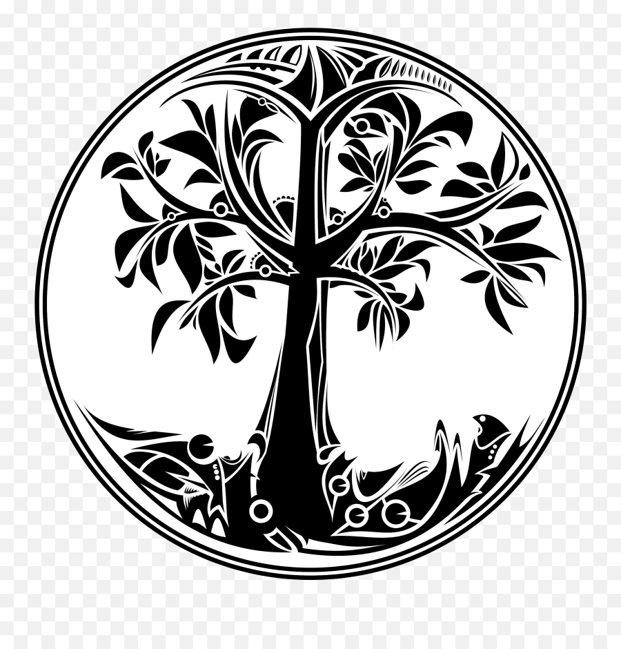 Black And White Tree Of Life Image - Tree Of Life Symbol Png,Tree Of Life Logo