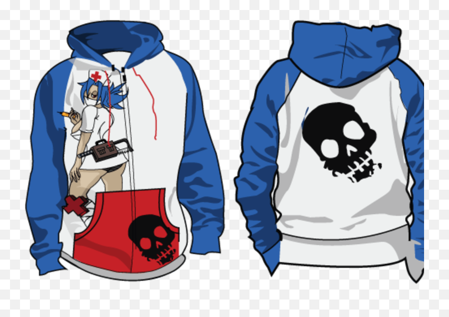 Skullgirls Hoodie Apparel Project Indiegogo - Hooded Png,Skullgirls Logo