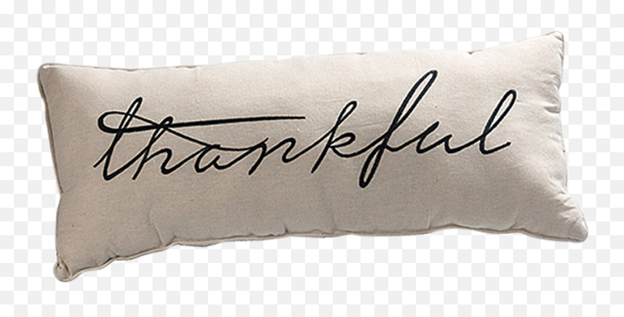 Thankful Pillow - Decorative Png,Thankful Png