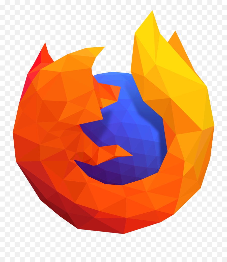 Icon With New Low - Firefox Reality Logo Png,Low Poly Logo